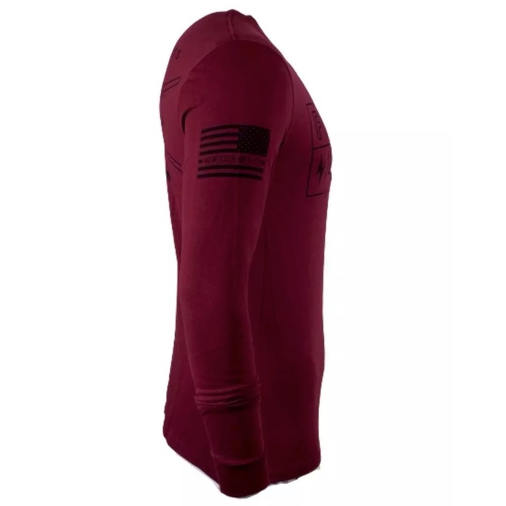 HOWITZER Clothing Men's T-Shirt L/S FREEDOM ATHLET - Picture 4 of 7